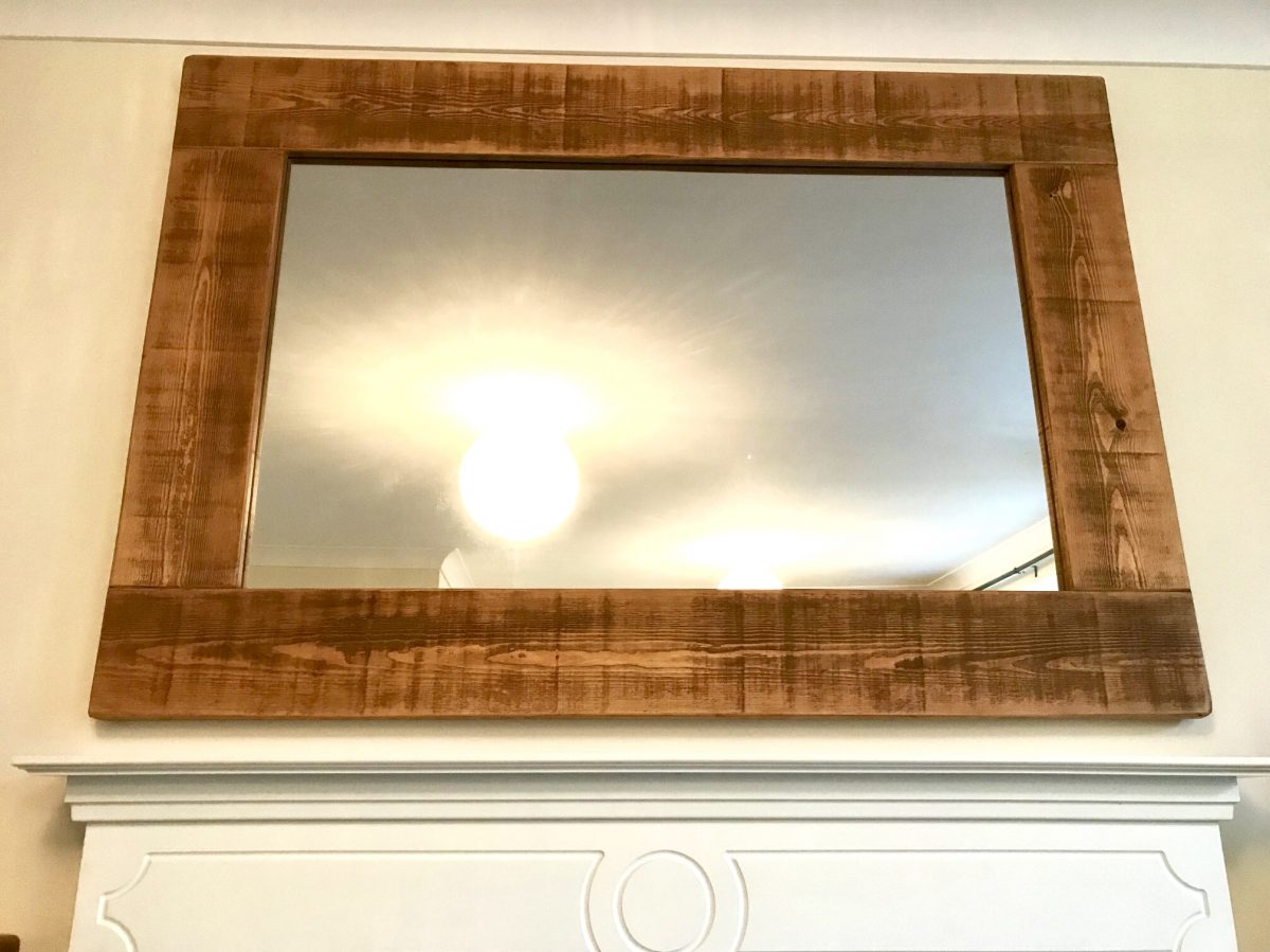 Rustic Reclaimed Wood Mirror Large Solid Oak Designs   IMG 2557 1200x899 