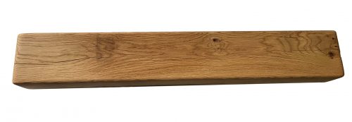 6” x 4” Solid Oak Mantel Beam With Straight Edge