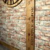 Solid Oak Personalised Childs Giant Ruler Growth/ Height Chart