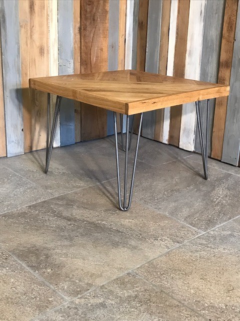 Oak Plank patterned coffee table