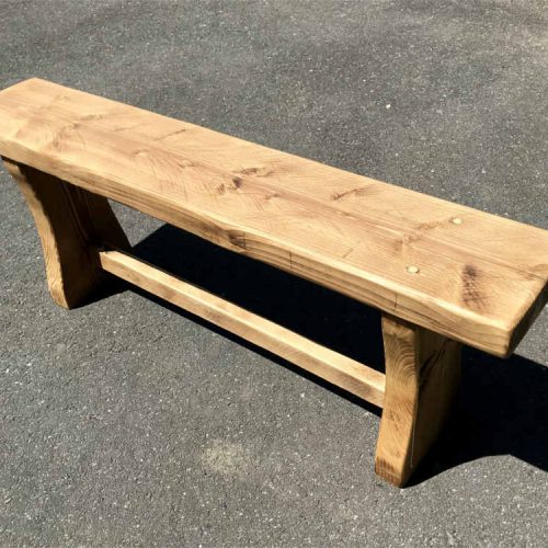 Rustic Style bench | Solid Oak Designs