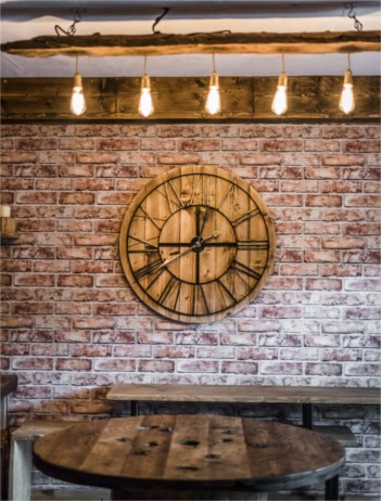 Handmade Clock - Solid Oak Designs